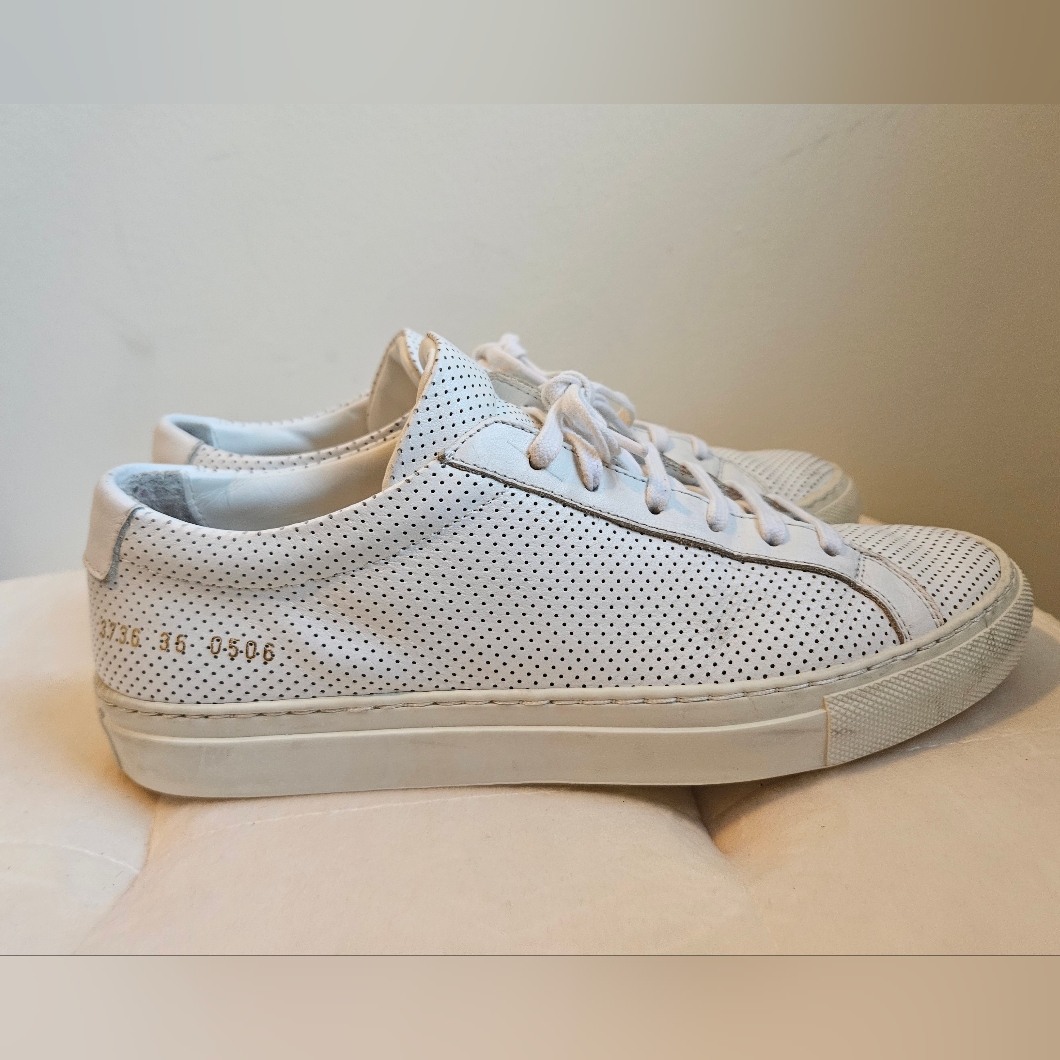 Common Projects Achilles Low White Sneaker Size 36 (6)